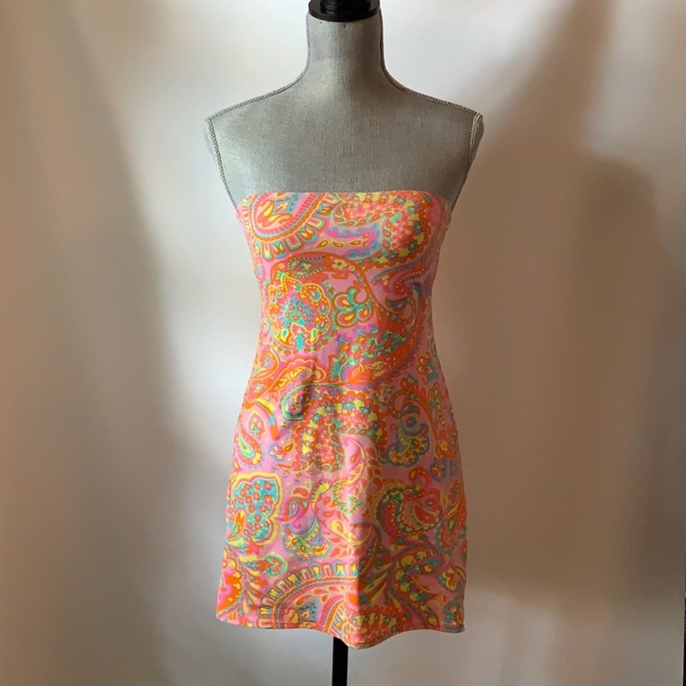 Ralph Lauren swimsuit tankini top paisley